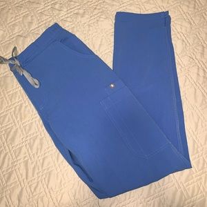 Figs Ceil Blue Scrub Pants